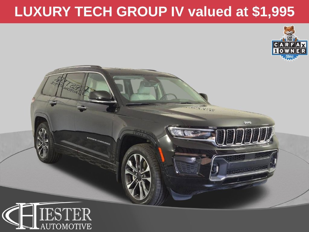 Certified 2021 Jeep Grand Cherokee L Overland w/ Luxury Tech Group IV