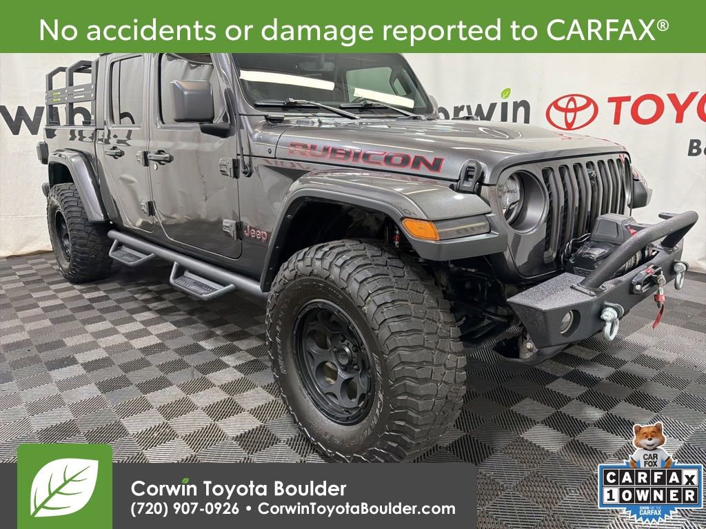 Used 2022 Jeep Gladiator Rubicon w/ Cold Weather Group AWD/4WD image 1