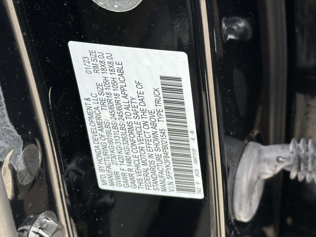 Certified 2023 Honda Ridgeline Black Edition image 18