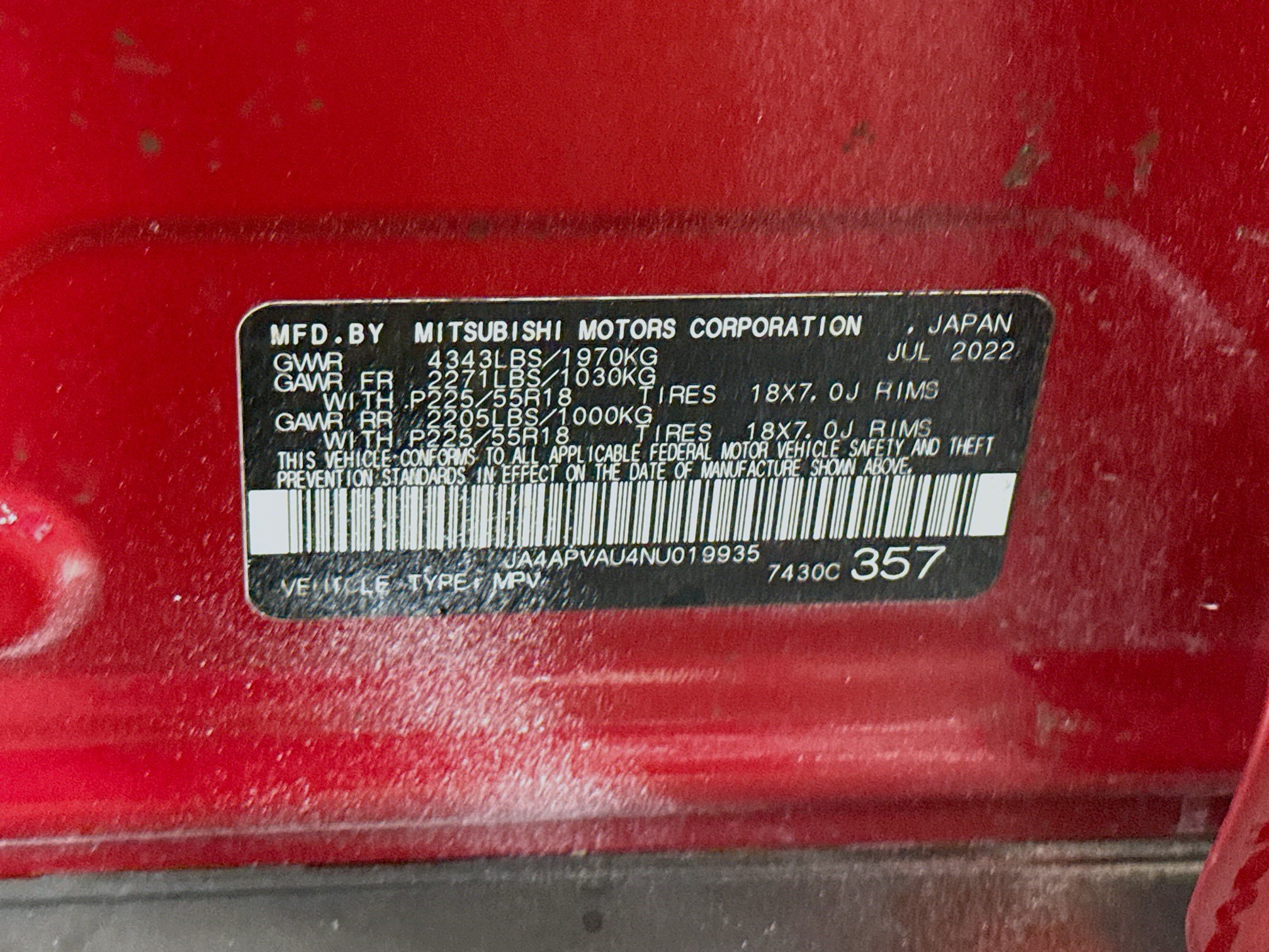 Used 2022 Mitsubishi Outlander Sport SE FWD image 40
