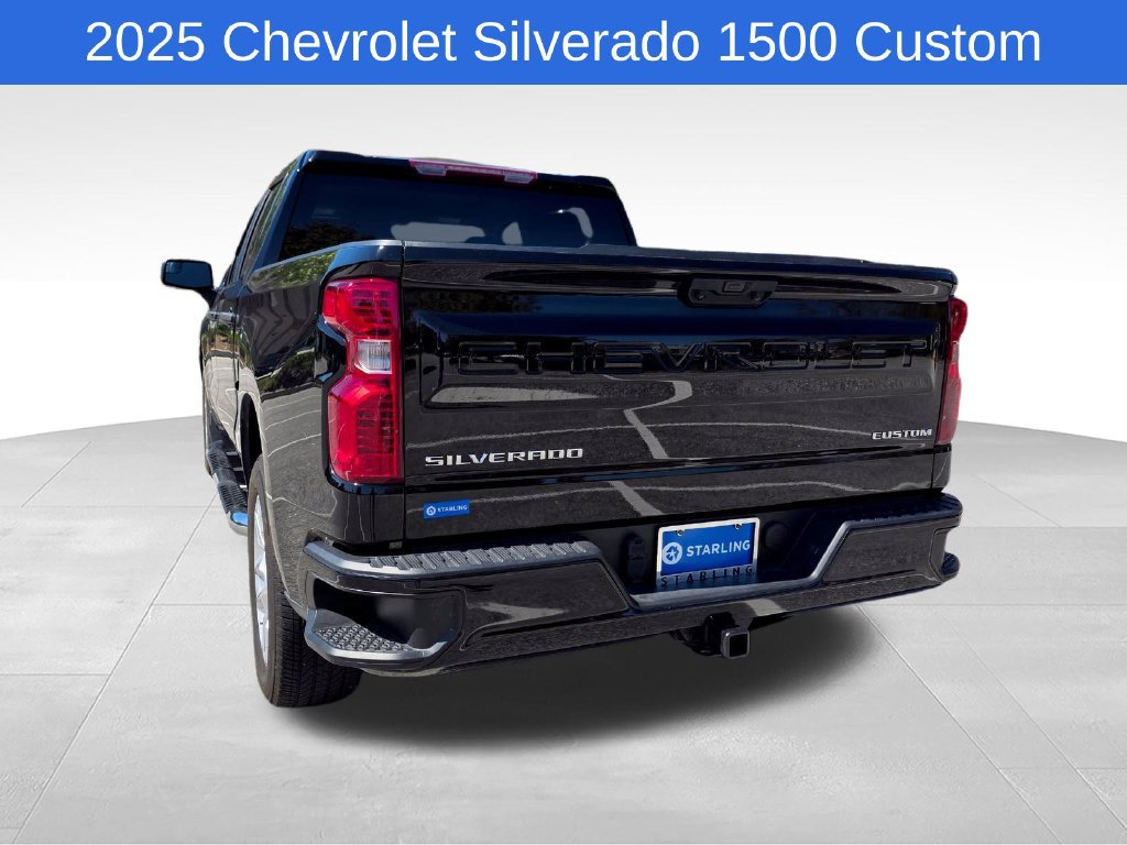 Certified 2025 Chevrolet Silverado 1500 Custom RWD image 7