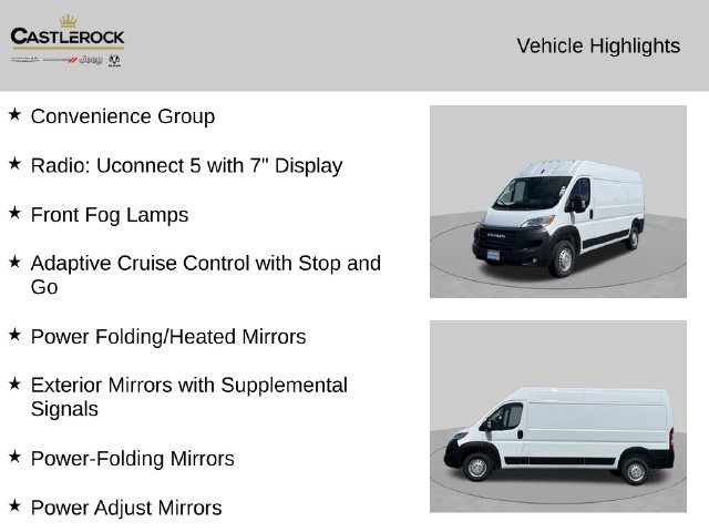 New 2026 RAM ProMaster 2500 w/ Convenience Group FWD image 2