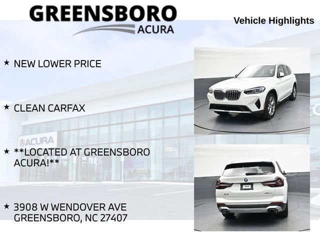 Used 2022 BMW X3 xDrive30i w/ Premium Package 2 AWD/4WD image 5