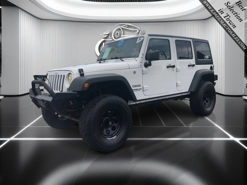Used 2017 Jeep Wrangler Unlimited Sport w/ Quick Order Package 24S