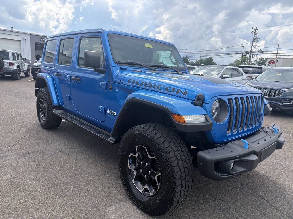 Used 2021 Jeep Wrangler Unlimited Rubicon 4xe w/ Steel Bumper Group AWD/4WD image 8