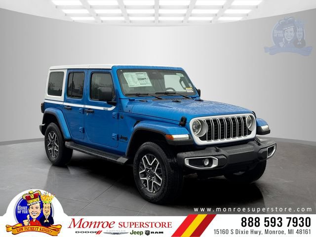 New 2026 Jeep Wrangler Unlimited Sahara w/ Whitecap Package