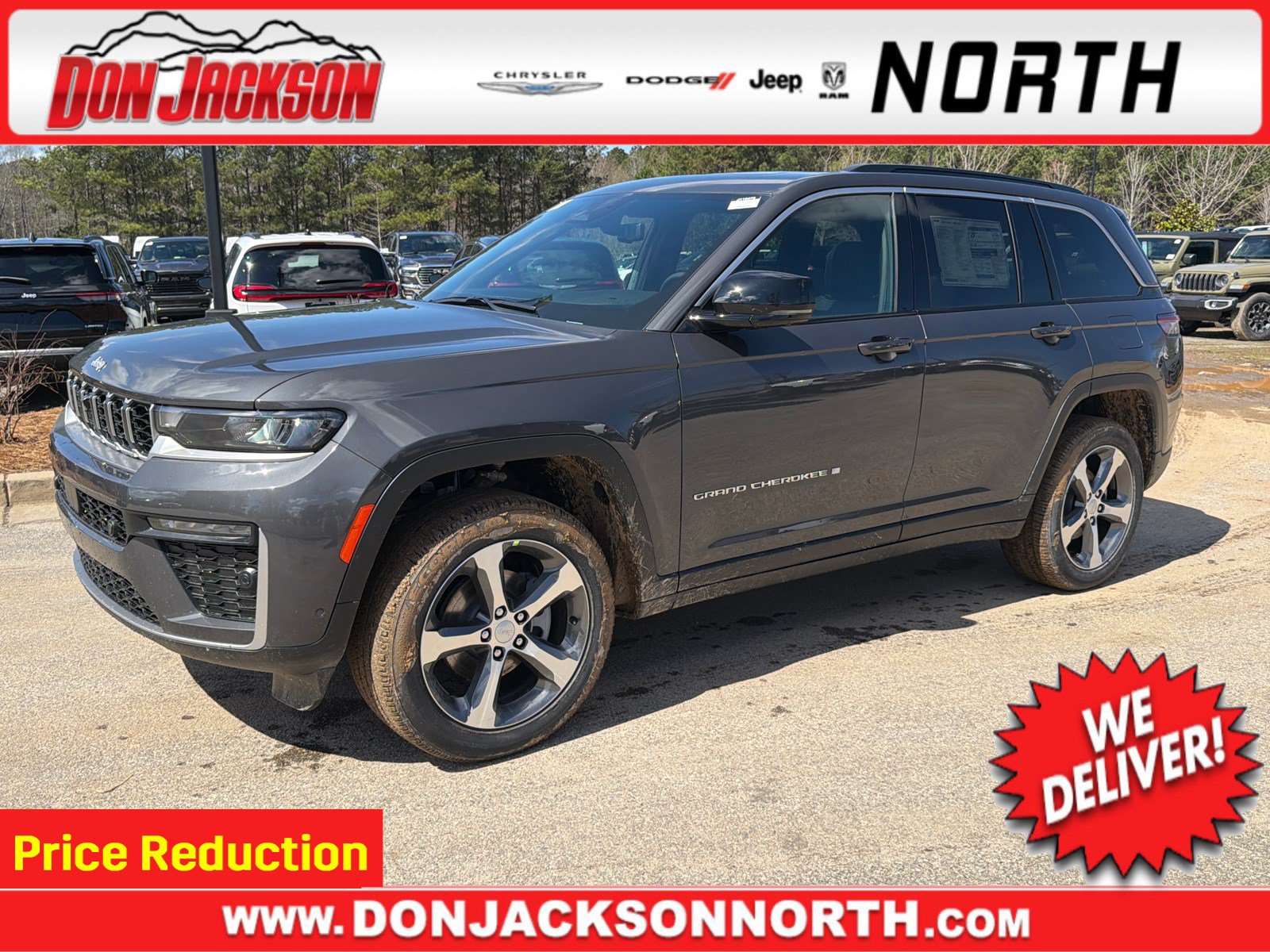 New 2026 Jeep Grand Cherokee Limited w/ Luxury Tech Group II