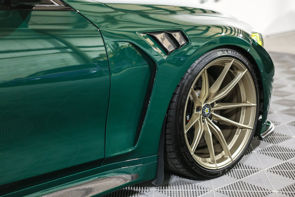 Used 2024 BMW M3 w/ Parking Assistance Package RWD image 14
