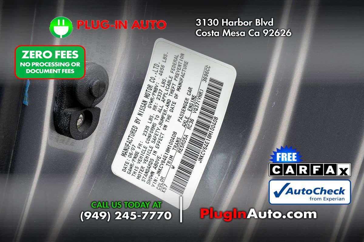 Used 2008 INFINITI G37 Journey w/ Premium Pkg RWD image 7