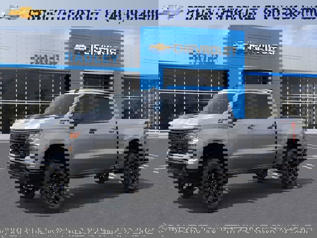 New 2026 Chevrolet Silverado 1500 Custom Trail Boss w/ Dark Appearance Package image 2