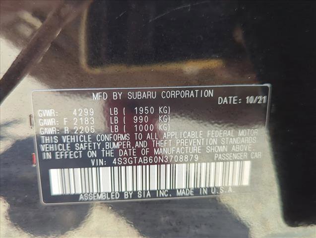 Used 2022 Subaru Impreza 2.0i AWD/4WD image 25
