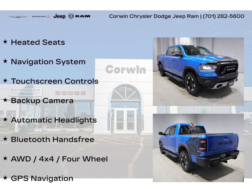 Used 2022 RAM 1500 Rebel w/ Rebel Level B Equipment Group image 8