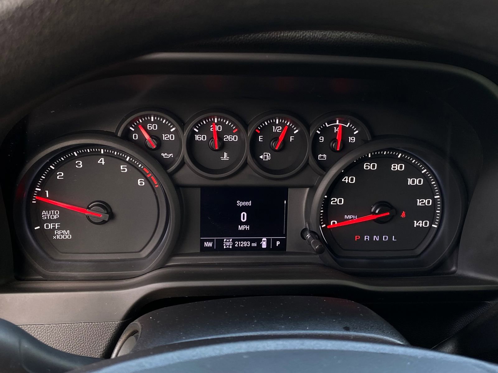 Used 2025 Chevrolet Silverado 1500 Custom w/ Turbomax Blackout Package AWD/4WD image 26