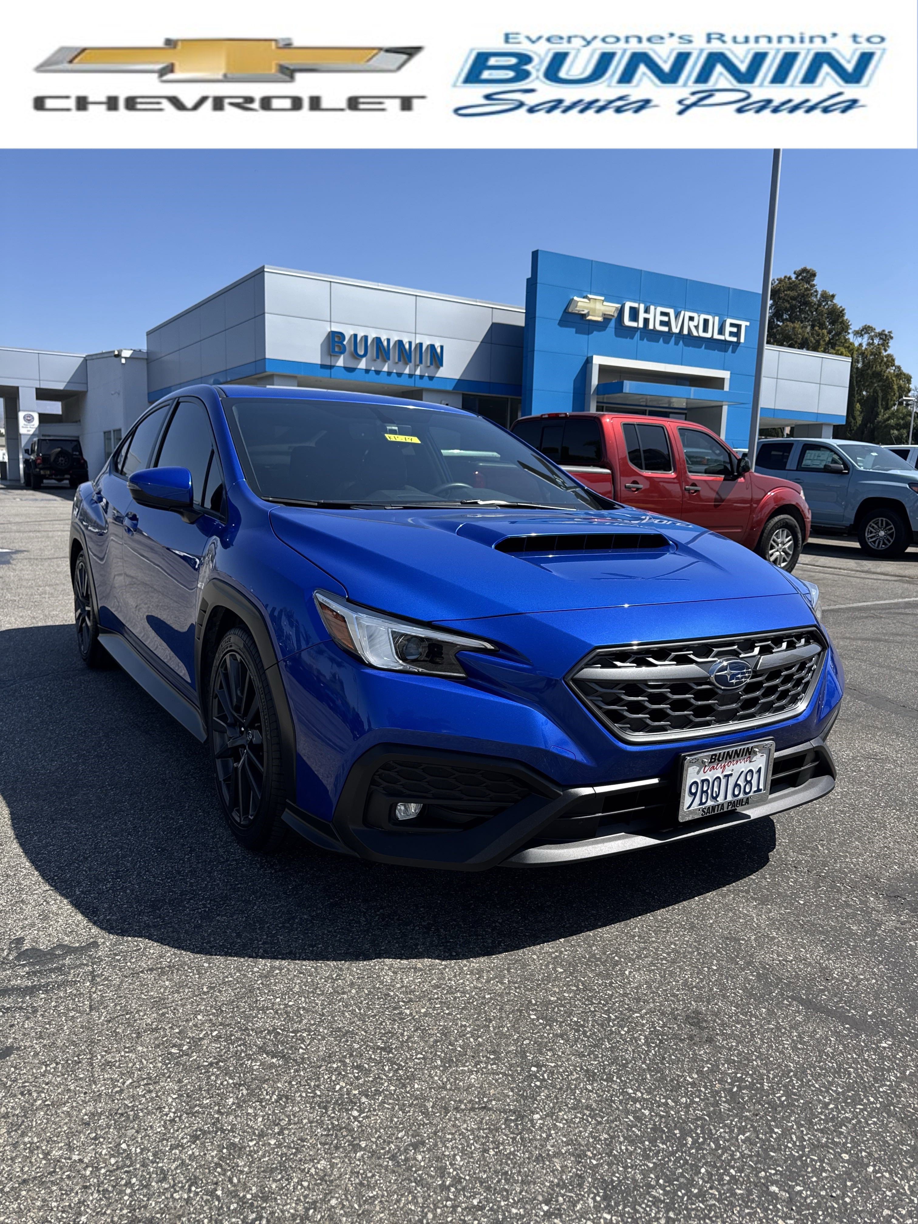 Used 2022 Subaru WRX Limited w/ Popular Package #2