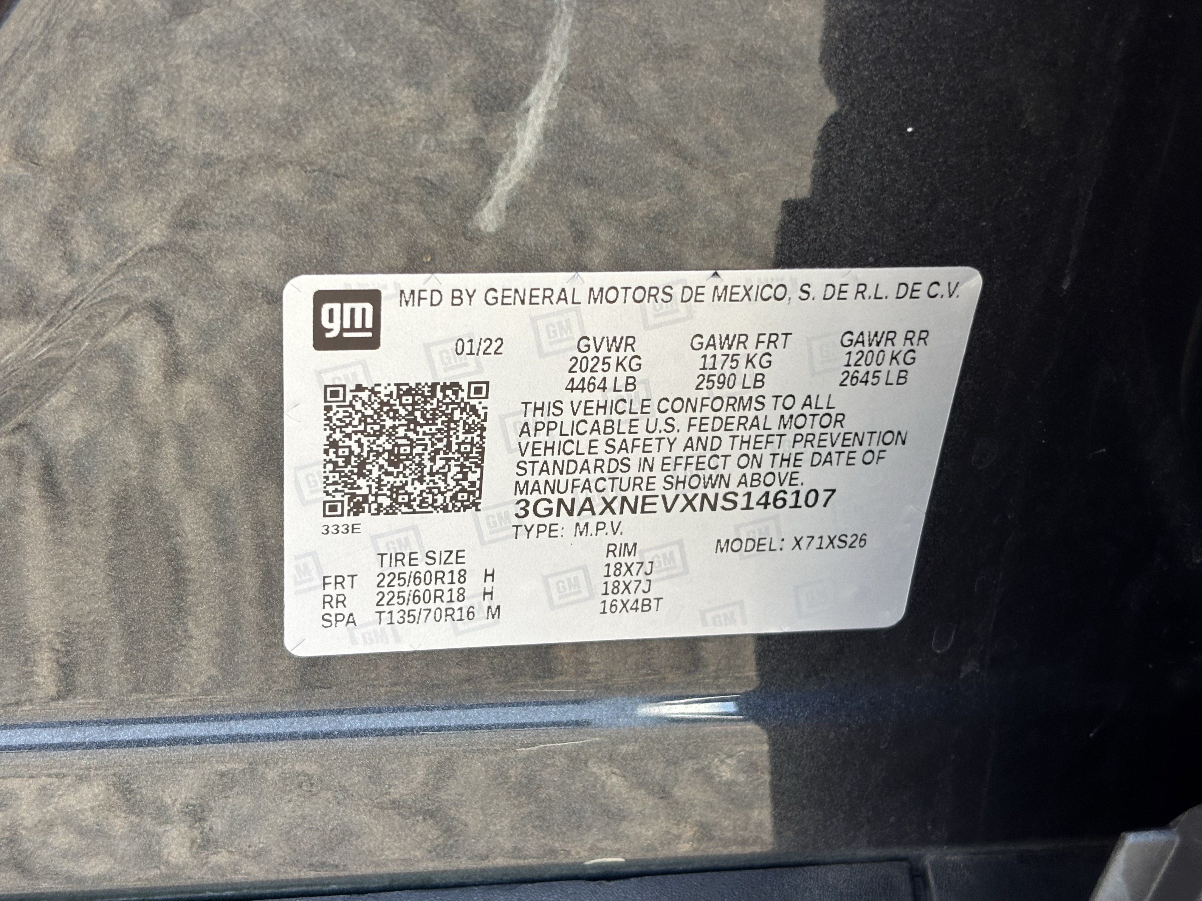 Used 2022 Chevrolet Equinox Premier w/ LPO, Cargo Package FWD image 30