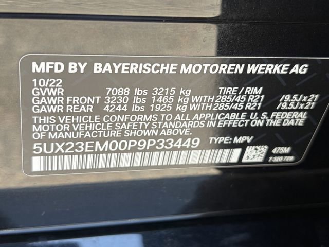 Used 2023 BMW X7 xDrive40i w/ Climate Comfort Package AWD/4WD image 33