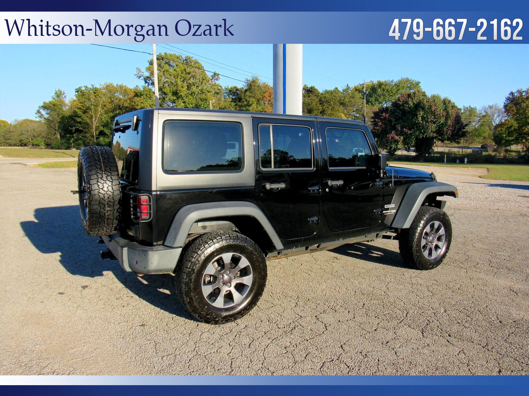 Used 2018 Jeep Wrangler Unlimited Sport w/ Connectivity Group AWD/4WD image 12