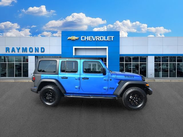 Used 2022 Jeep Wrangler Unlimited Sport AWD/4WD video 2