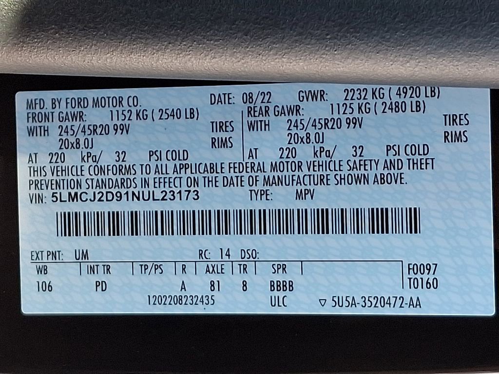 Used 2022 Lincoln Corsair Reserve image 28