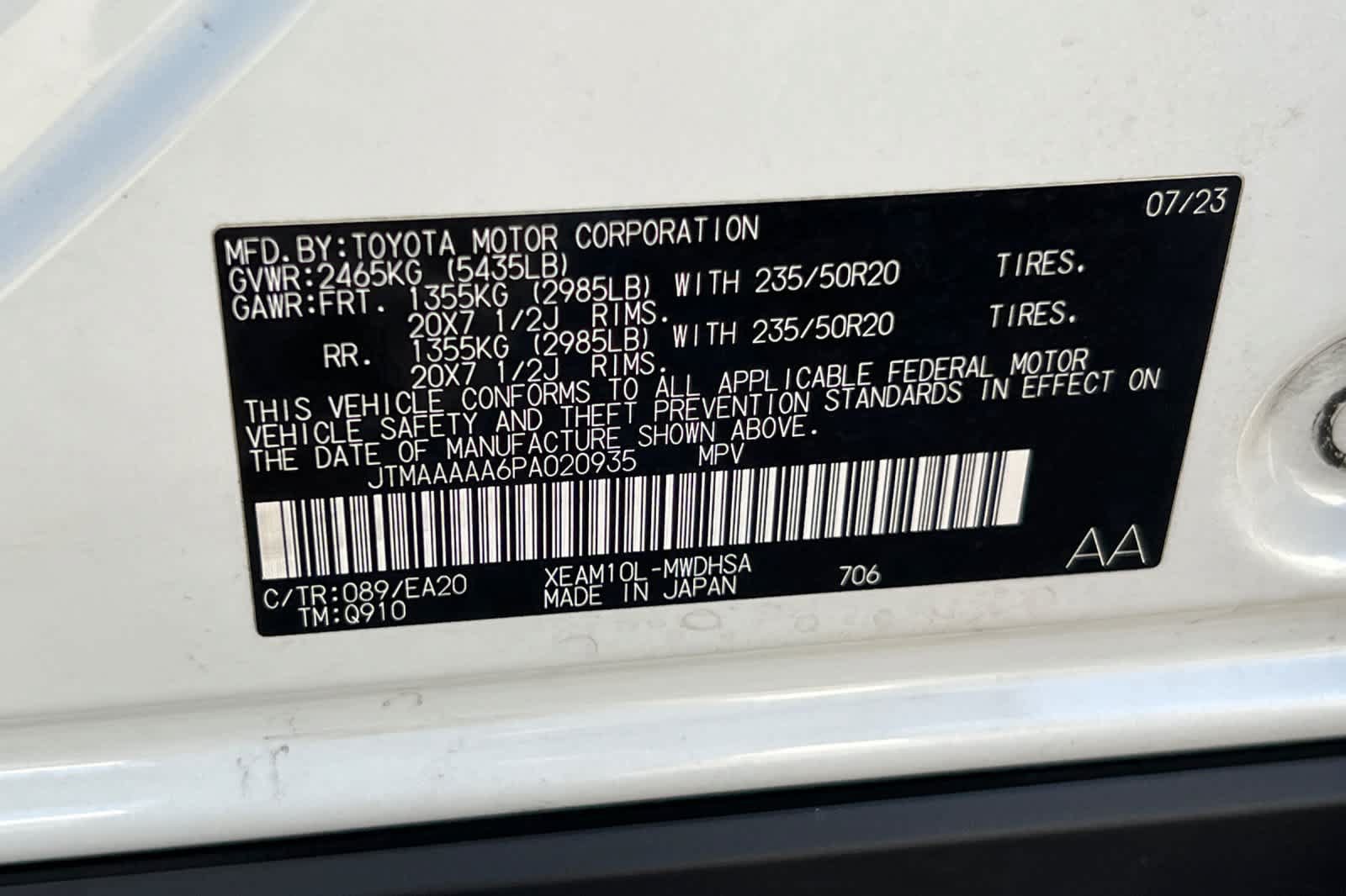 Certified 2023 Toyota bZ4X FWD w/ Weather Package image 33