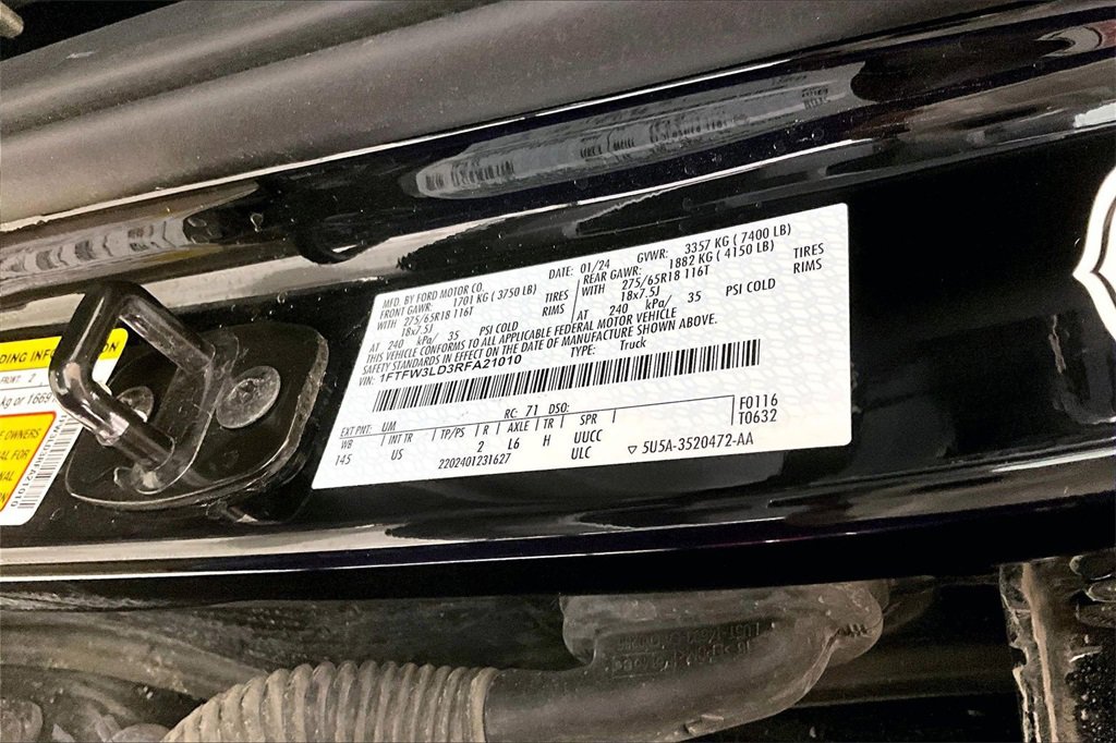 Certified 2024 Ford F150 XLT w/ Equipment Group 302A MID image 26