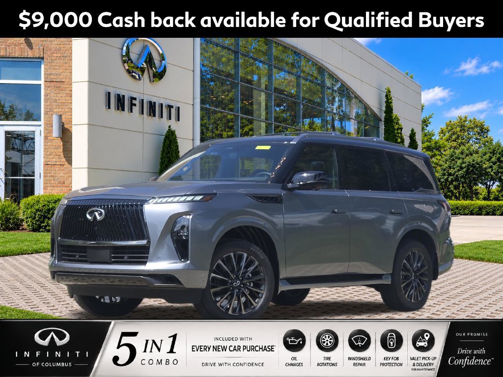 New 2027 INFINITI QX80 Autograph w/ Autograph Exterior Package AWD/4WD 360° Tour