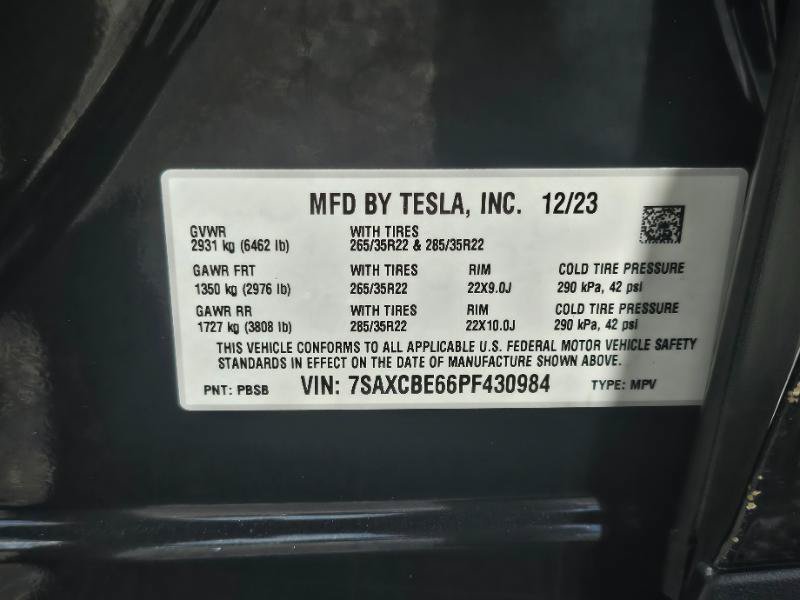 Used 2023 Tesla Model X Plaid AWD/4WD image 37