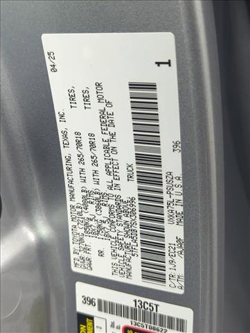 Certified 2025 Toyota Tundra SR5 w/ SR5 Premium Package image 28