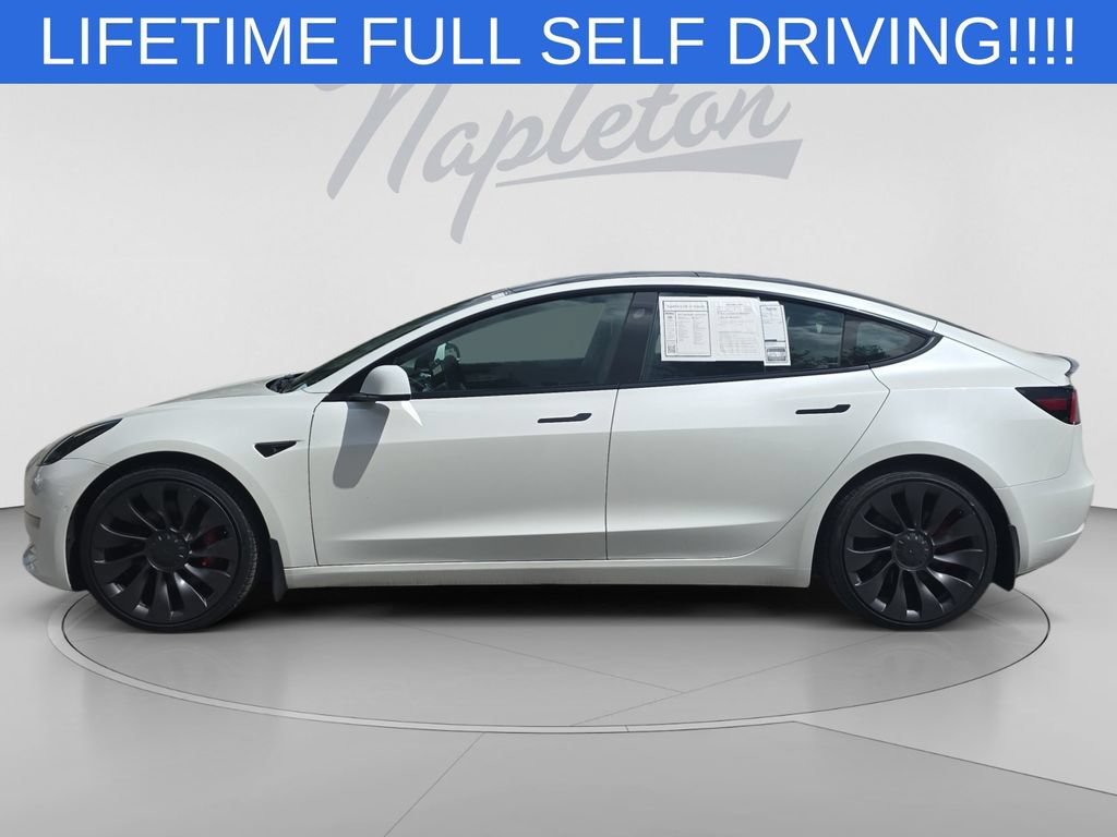 Used 2021 Tesla Model 3 Performance AWD/4WD image 2