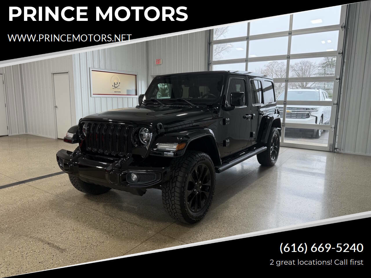 Used 2021 Jeep Wrangler Unlimited Sahara AWD/4WD image 1