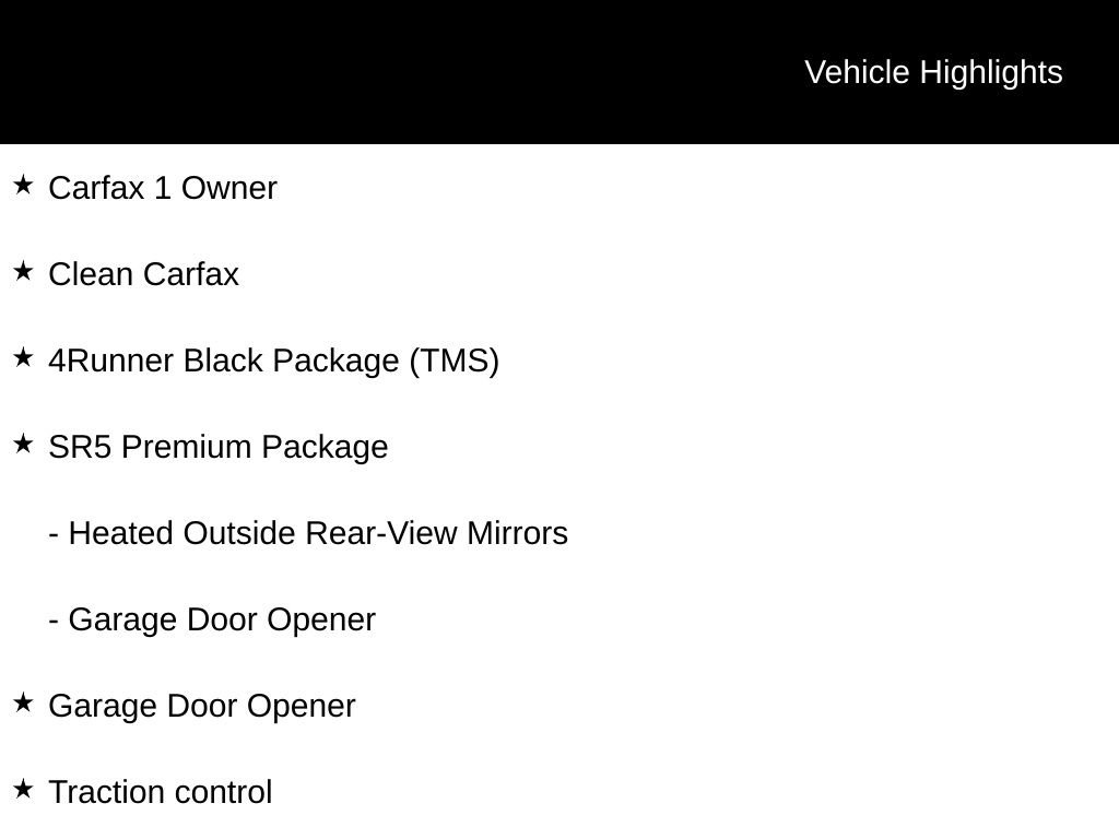 Used 2024 Toyota 4Runner SR5 Premium w/ 4Runner Black Package (TMS) image 12