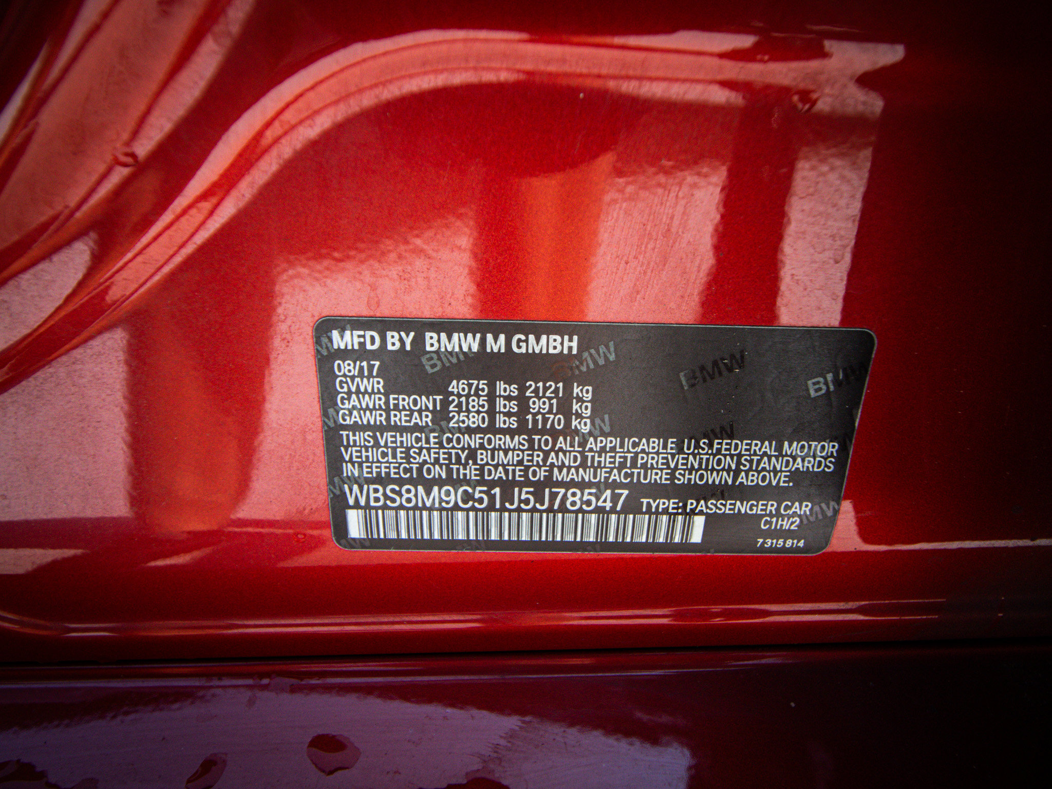 Used 2018 BMW M3 RWD image 33