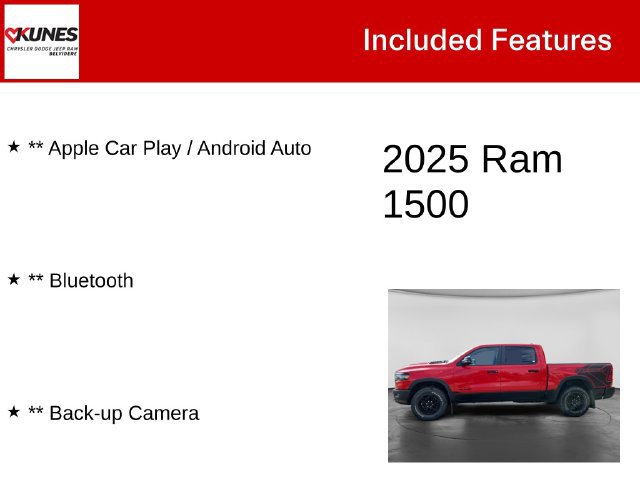 Used 2025 RAM 1500 Rebel AWD/4WD image 3