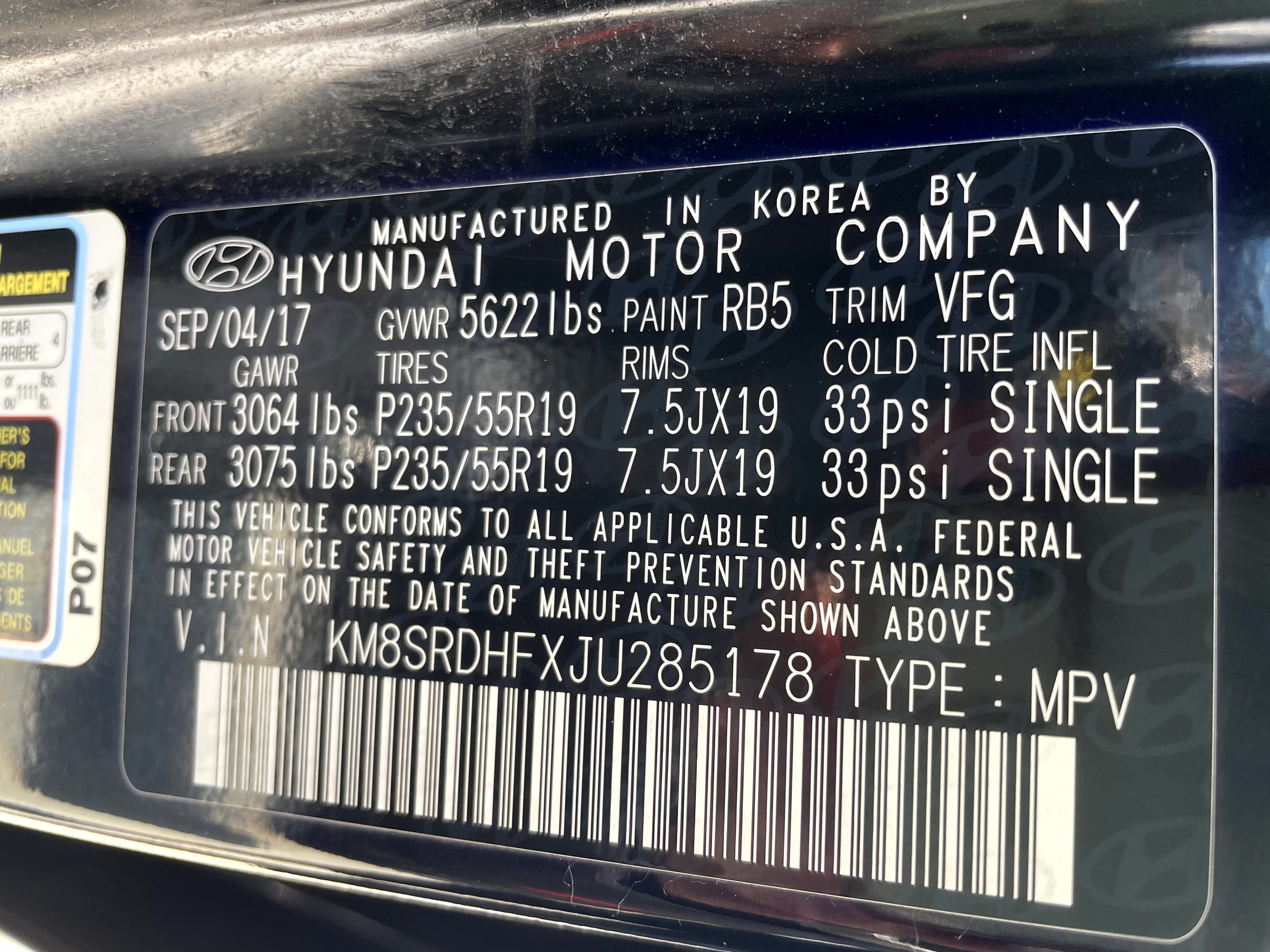 Used 2018 Hyundai Santa Fe Limited AWD/4WD image 21