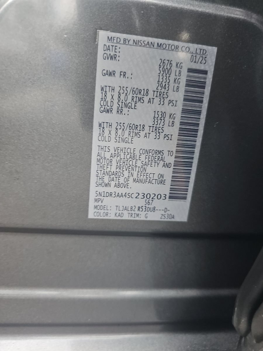 Used 2025 Nissan Pathfinder S FWD image 42