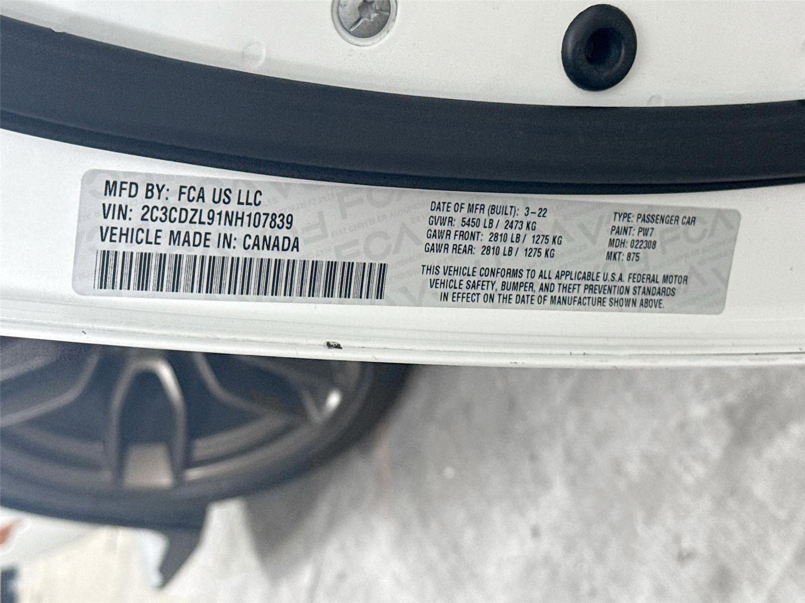 Used 2022 Dodge Challenger SRT Hellcat image 17