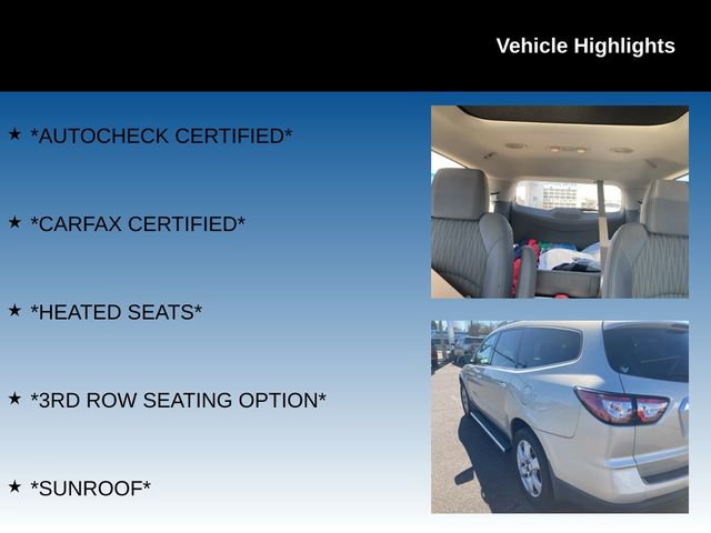 Used 2016 Chevrolet Traverse LT w/ Style and Technology Package image 4