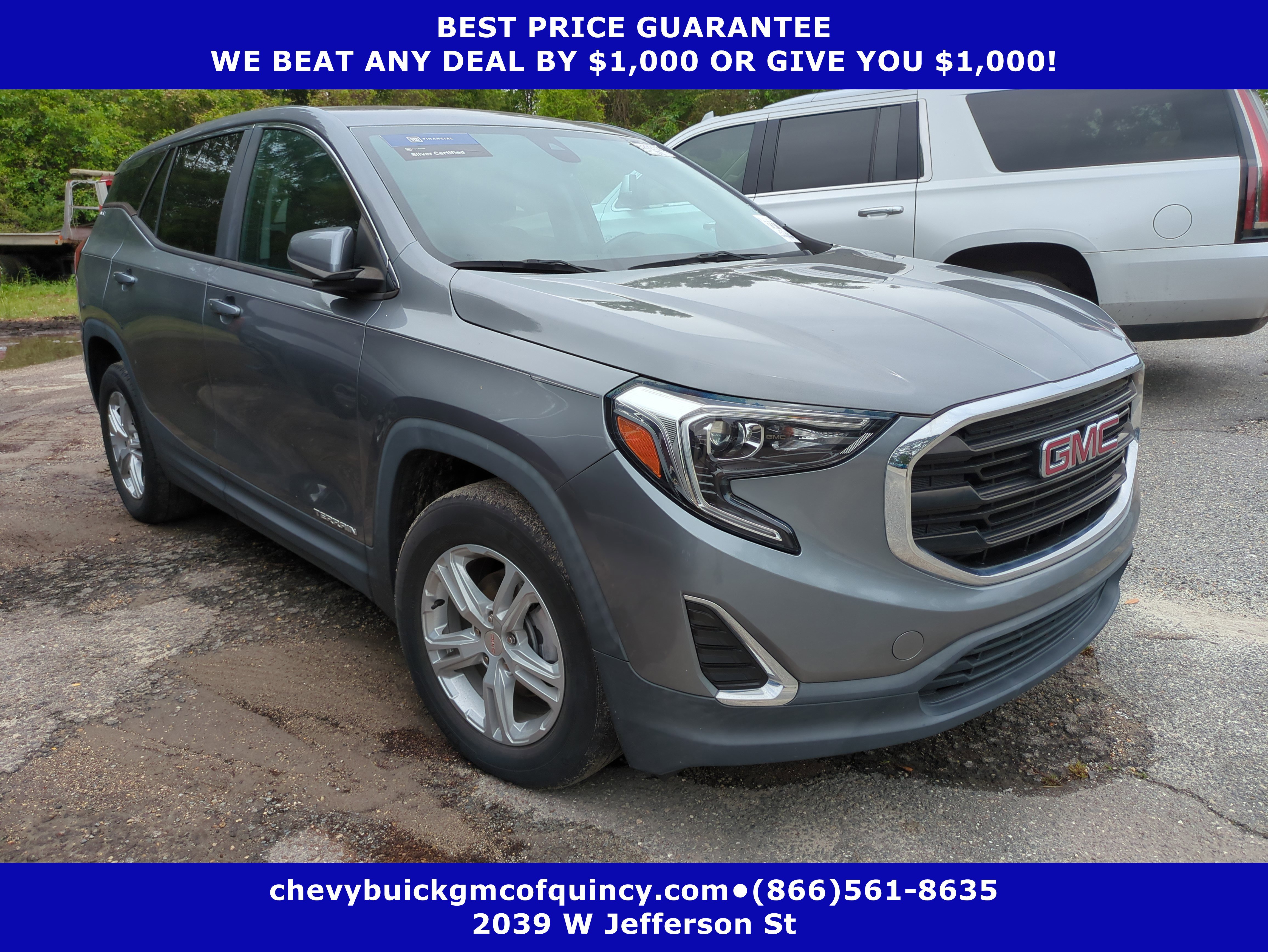 Used 2021 GMC Terrain SLE image 1
