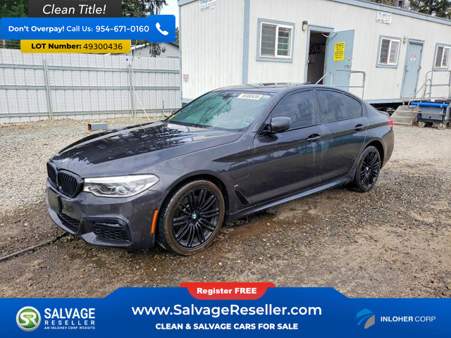 Used 2020 BMW 530e w/ M Sport Package RWD image 1