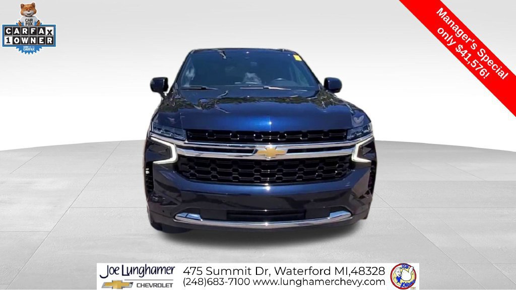 Certified 2022 Chevrolet Tahoe LS w/ Driver Alert Package AWD/4WD image 3