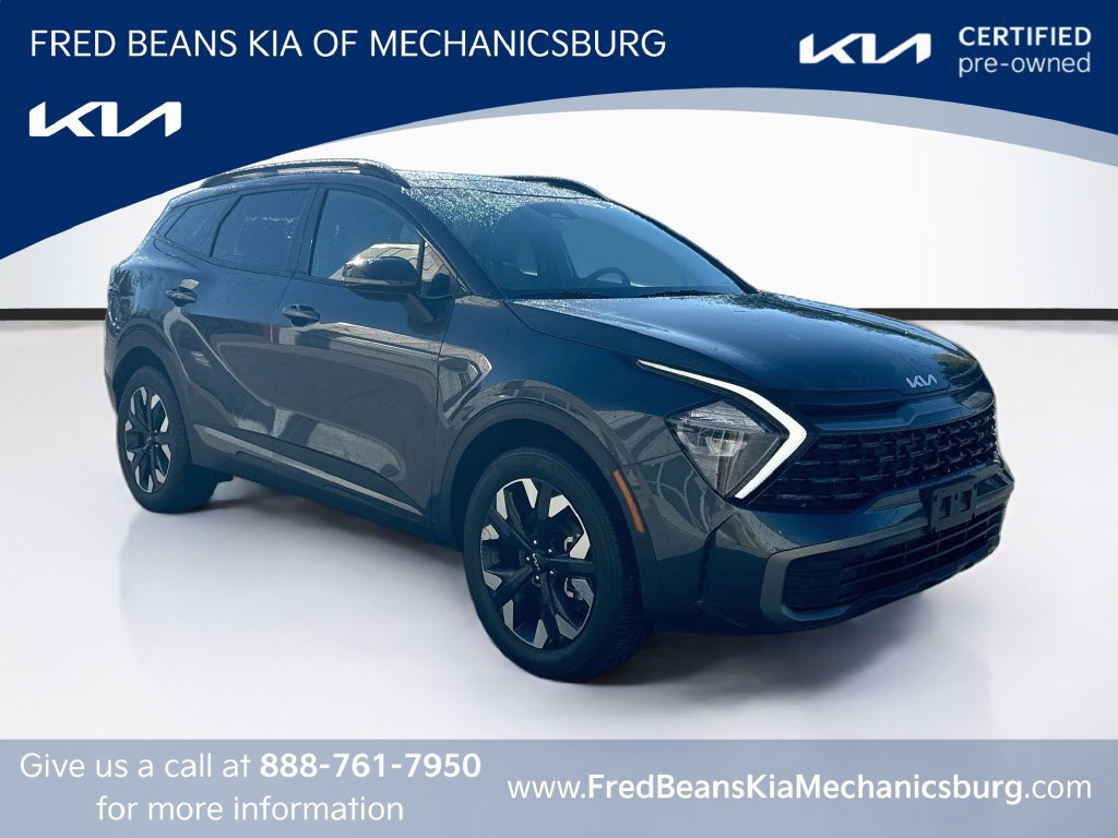 Certified 2023 Kia Sportage X-Line w/ X-Line Premium Package