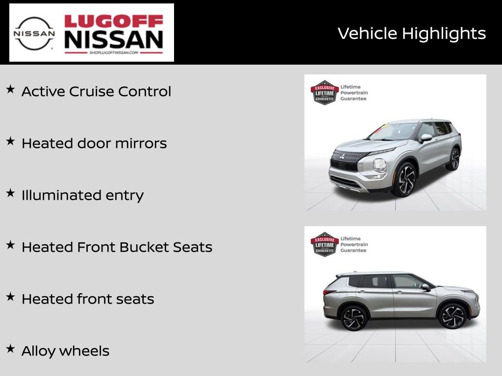 Used 2024 Mitsubishi Outlander SE FWD image 6