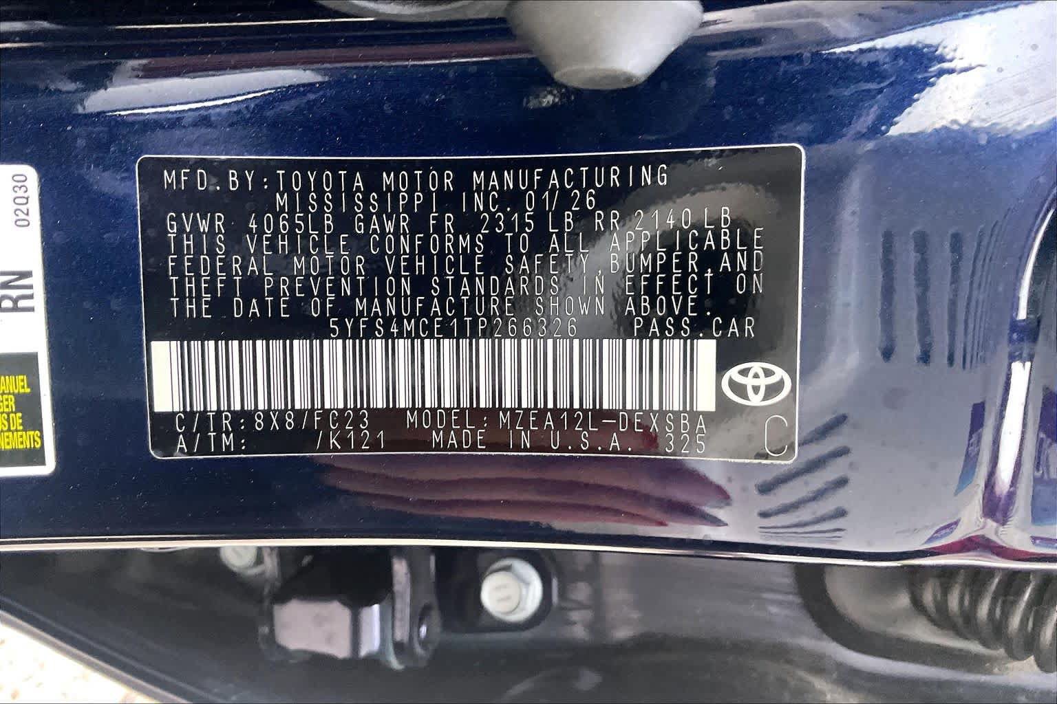 Used 2026 Toyota Corolla SE FWD image 33