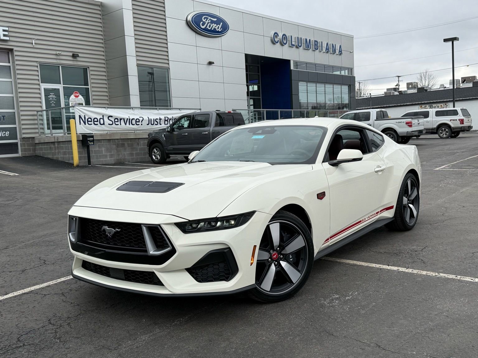 New 2025 Ford Mustang GT Premium w/ 60th Anniversary Package RWD image 1