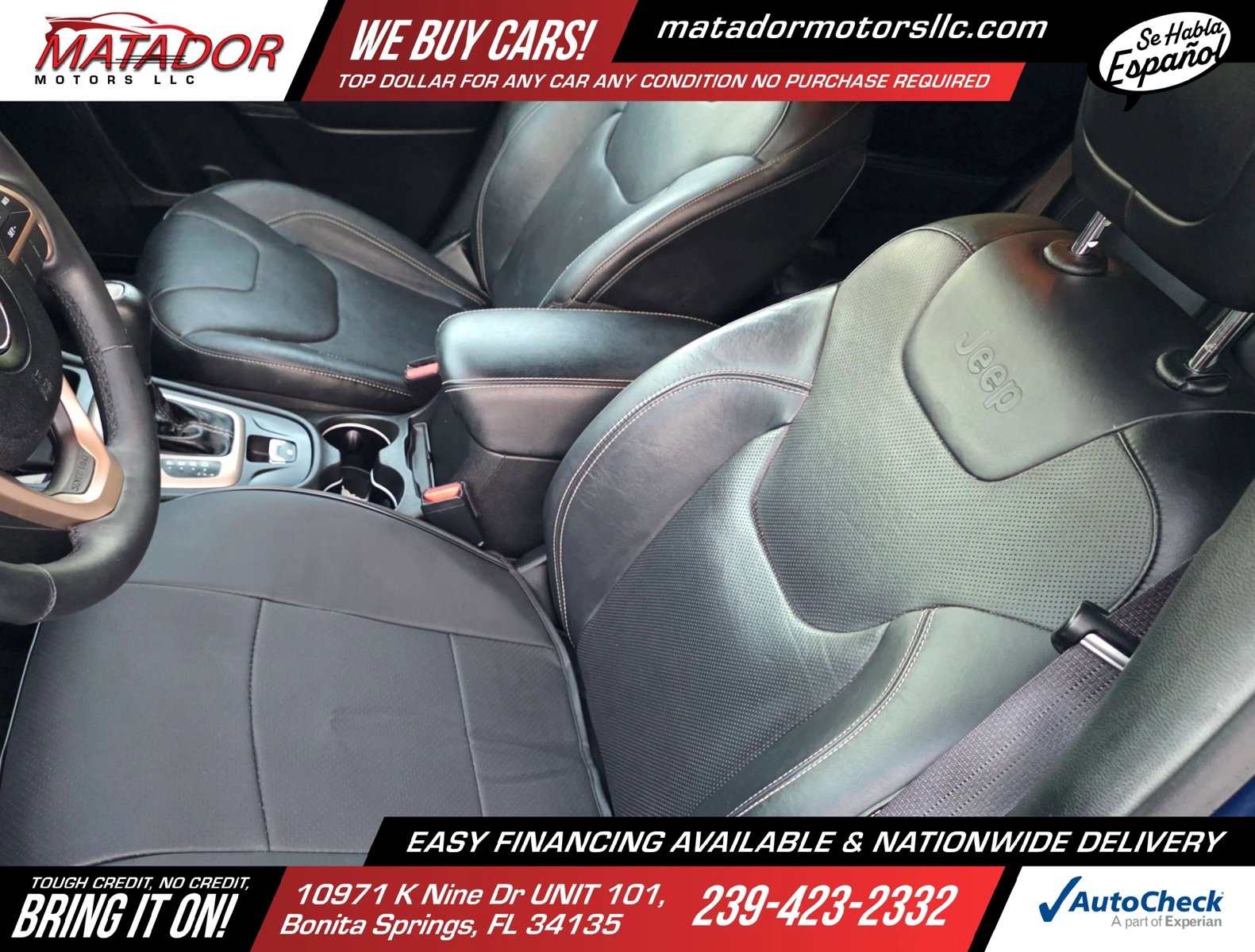 Used 2015 Jeep Cherokee Limited w/ Luxury Group FWD image 10