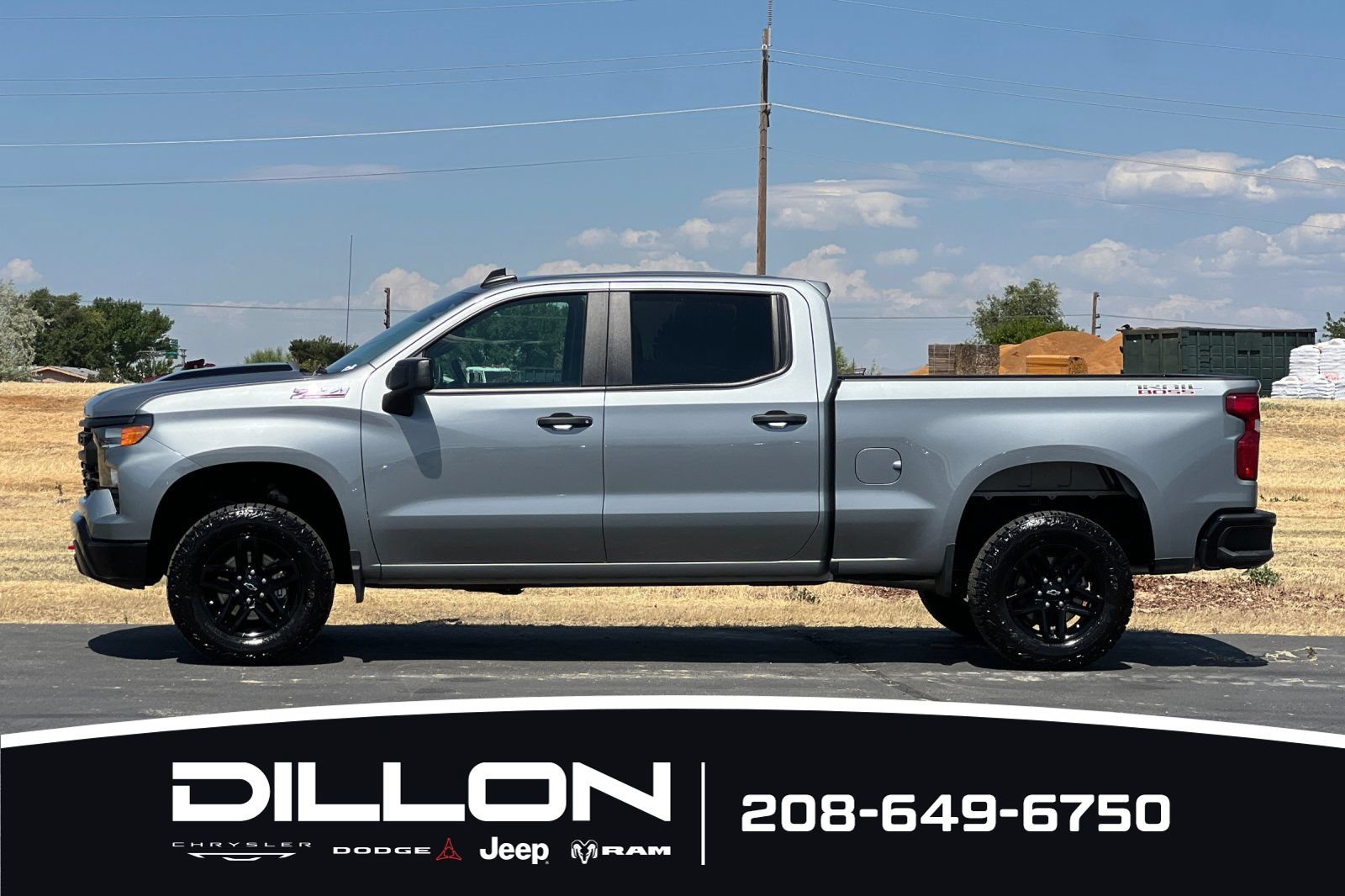 Used 2025 Chevrolet Silverado 1500 Custom Trail Boss AWD/4WD image 7