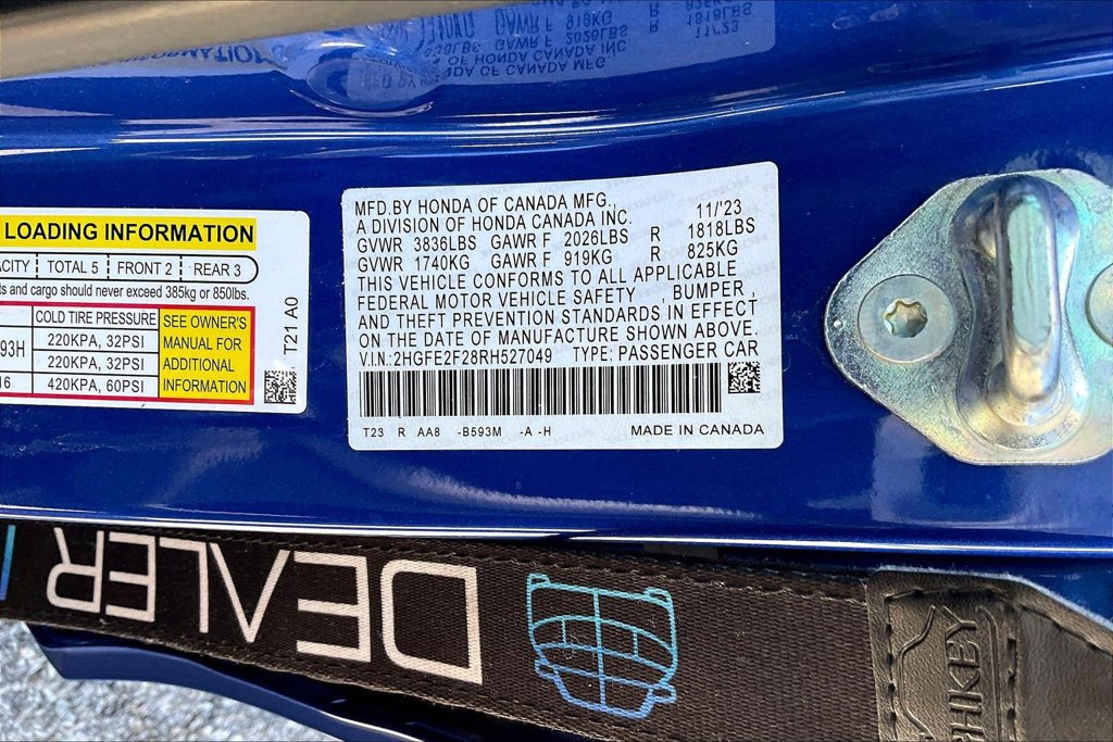 Used 2024 Honda Civic LX image 19