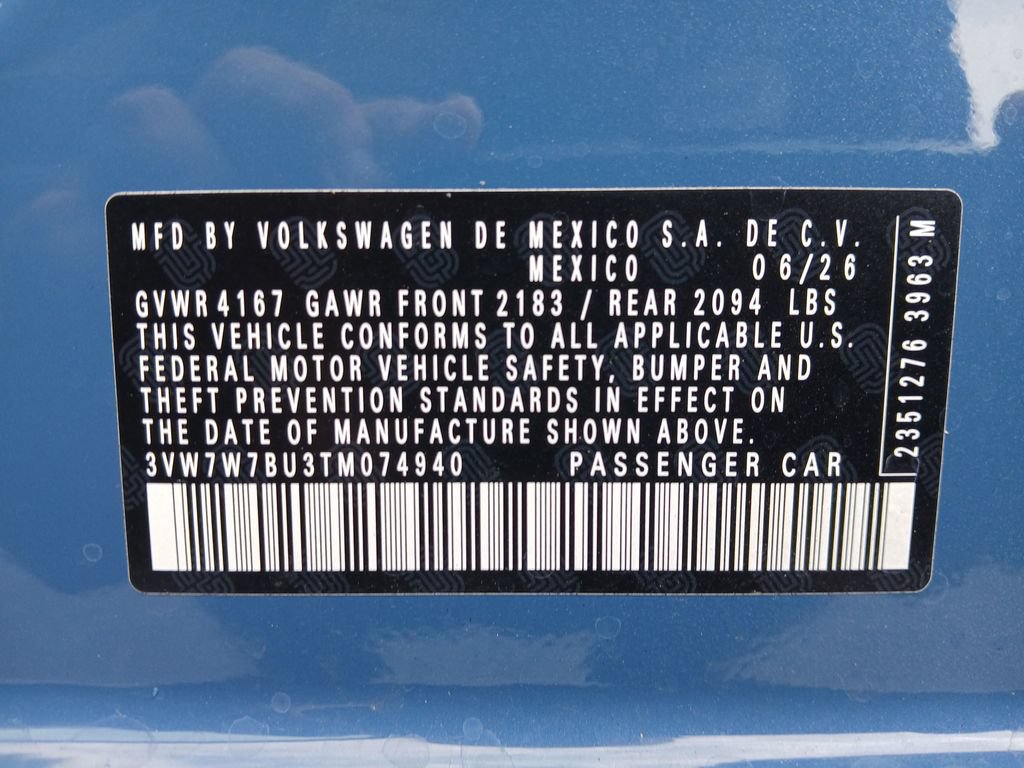 New 2026 Volkswagen Jetta SE FWD image 29