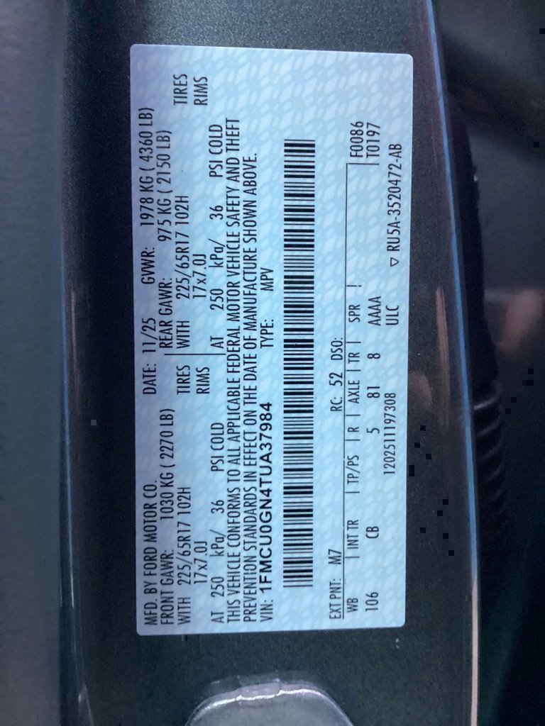 New 2026 Ford Escape Active w/ Tech Pack #1 image 64