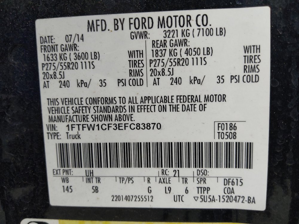 Used 2014 Ford F150 FX2 w/ Equipment Group 402A Luxury RWD image 33